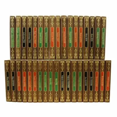 Золотая библиотека приключений. Кожаный переплет. 36 томов