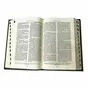 Библия с индексами и комментариями разворт