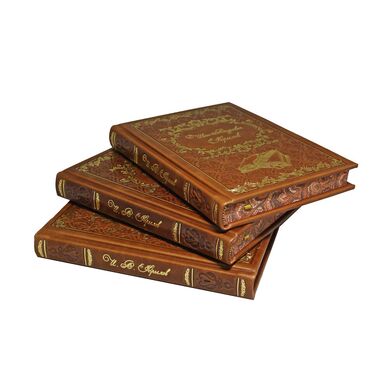 Купить Крылов собрание сочинений в 3 томах в кожаном переплете