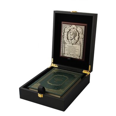 Канон врачебной науки Авиценна подарочный набор в кожаном переплете купить | Эксклюзивный комплект